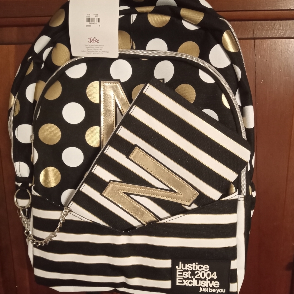 Girls initial bookbag - Picture 3 of 4